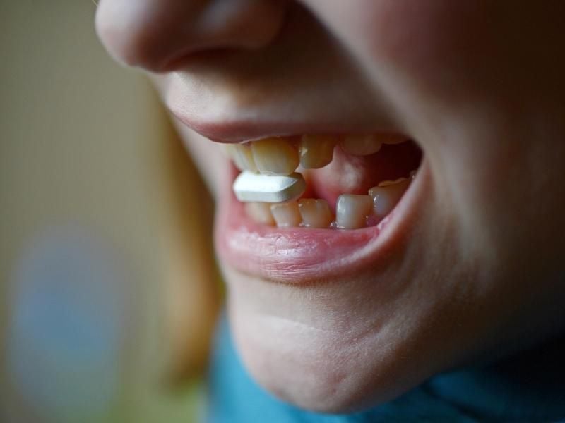 Tabletten sollten Kinder nur in Absprache mit den Arzt nehmen. Foto: Jens Kalaene
