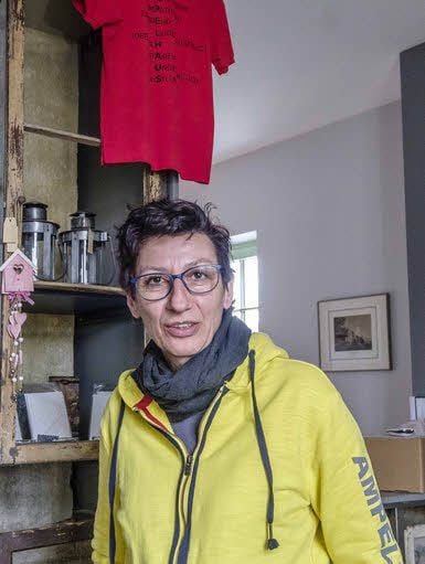 Jana Pfeifer freut sich auf Besucher.