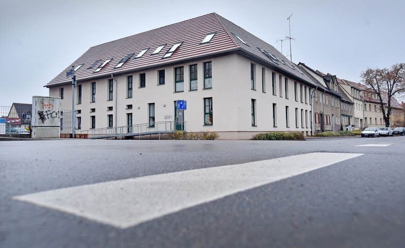Acht Appartements gehören zur WG in der Jeßnitzer Leopoldstraße.