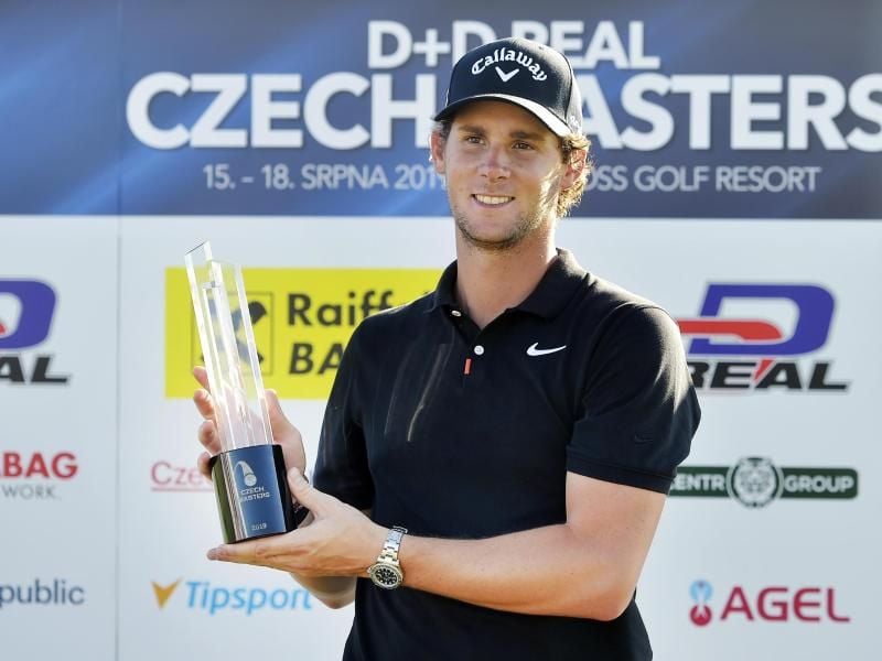 Pieters hat zum zweiten Mal den Titel beim Czech Masters gewonnen. Foto: Miroslav Chaloupka/CTK