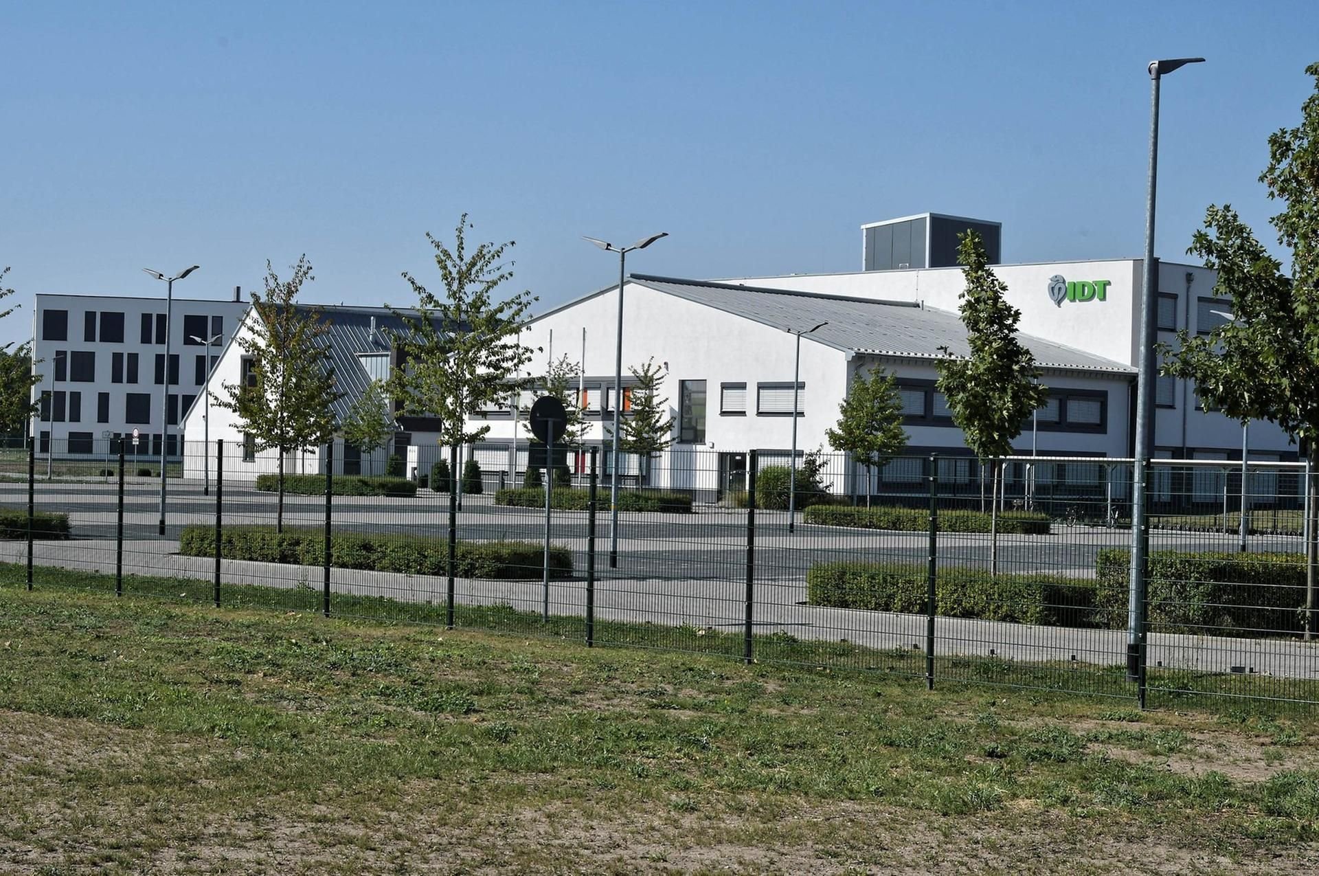 Die IDT Biologika in Rodleben-Tornau.