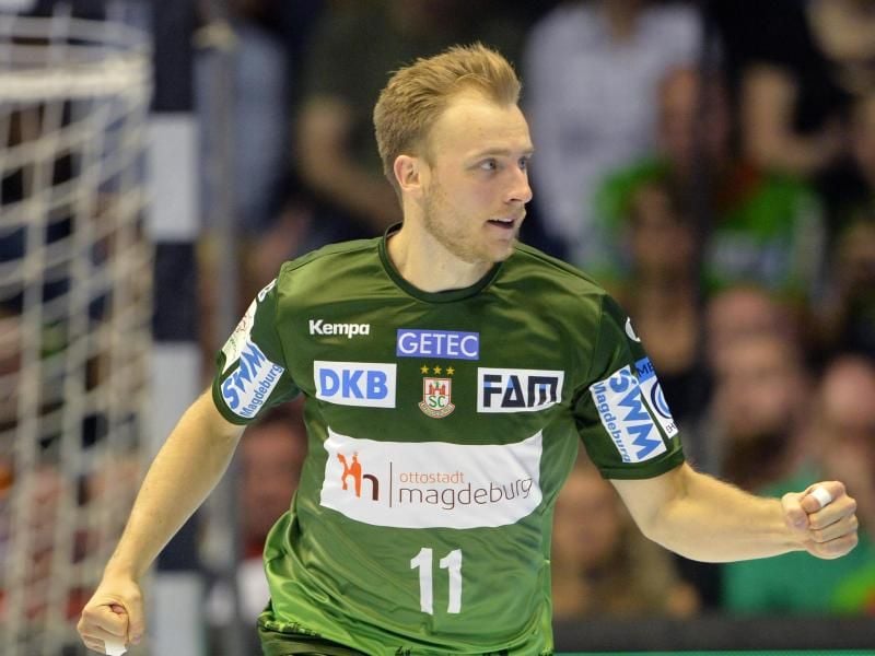 Daniel Pettersson wurde mit Magdeburg Dritter. Foto: Jan Kuppert