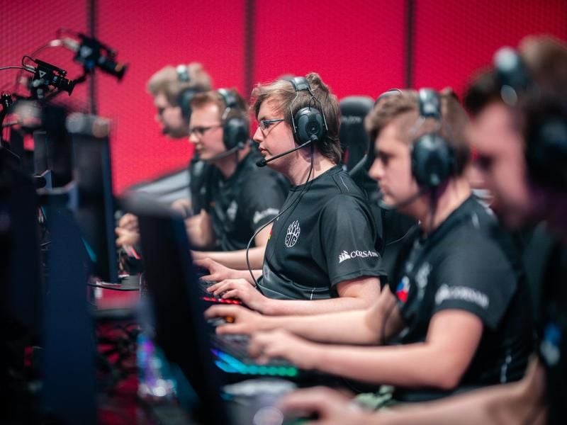 Das Berliner Team BIG bei den EU Masters. Foto: Michal Konkol