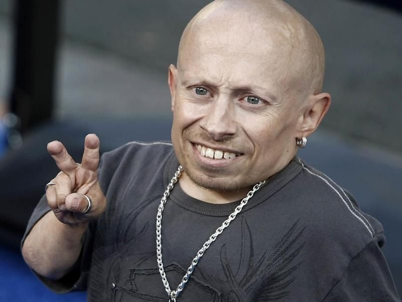 Verne Troyer 2008 bei der Premiere des Spielfilms "The Love Guru". Foto: Dan Steinberg