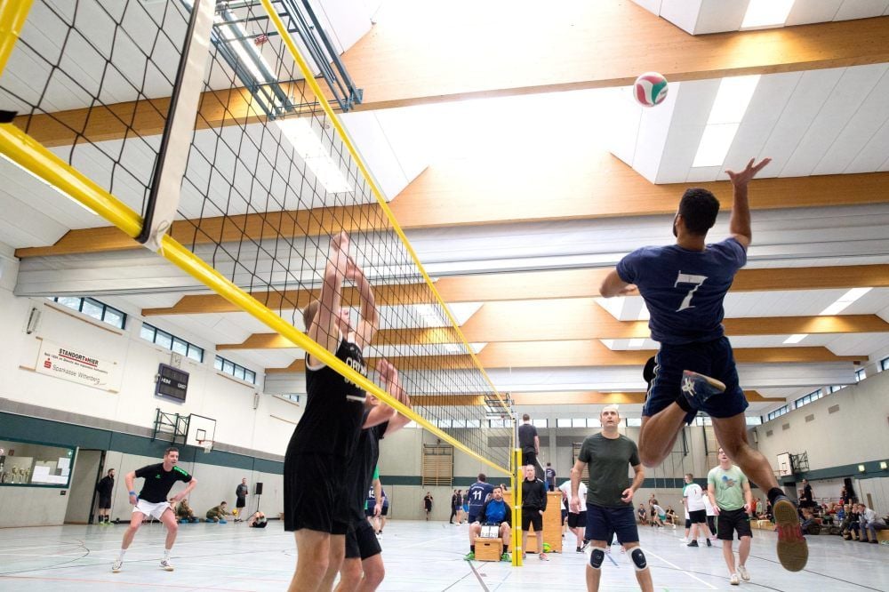 Hohes Spielniveau wurde allen 18 Teilnehmermannschaften des Turniers in Holzdorf bescheinigt.