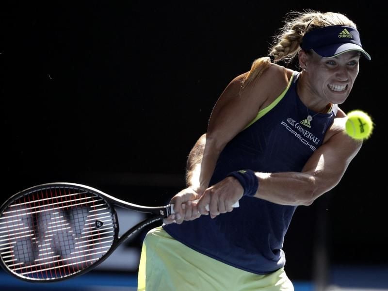 Die Nummer zehn der Tennis-Welt: Angelique Kerber. Foto: Dita Alangkara