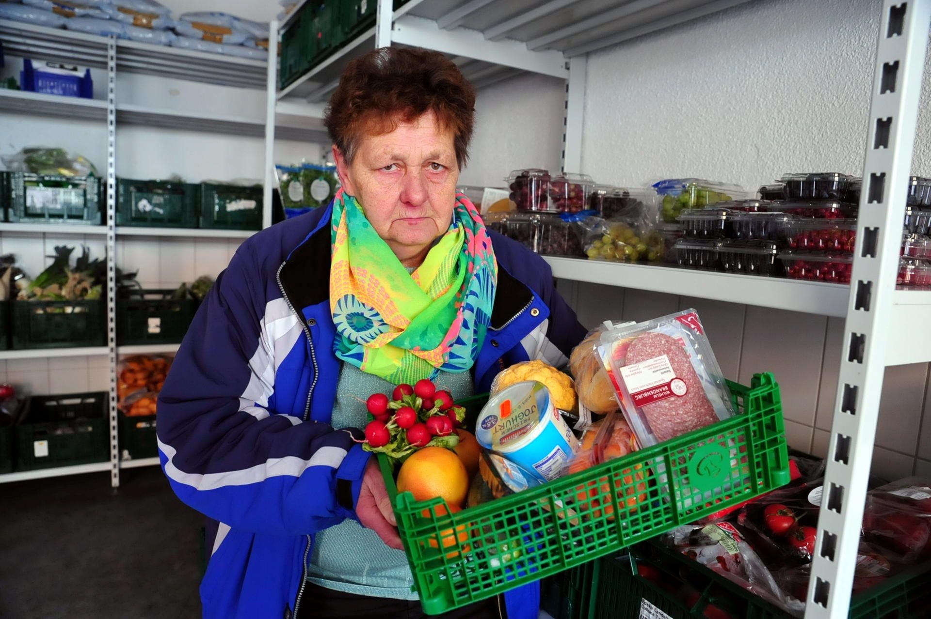 Sie unterstützt die Tafel seit Jahren: Adelheid Hoffmann.