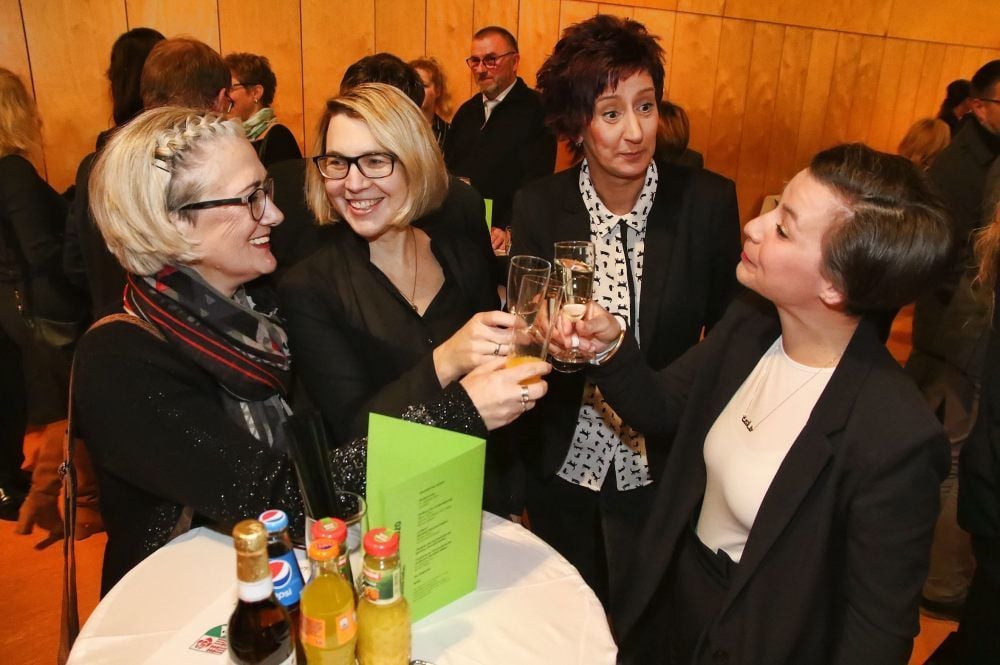 Mammuthalle Sangerhausen: Beim Neujahrsempfang trifft man sich und freut sich auf angenehme Gespräche.