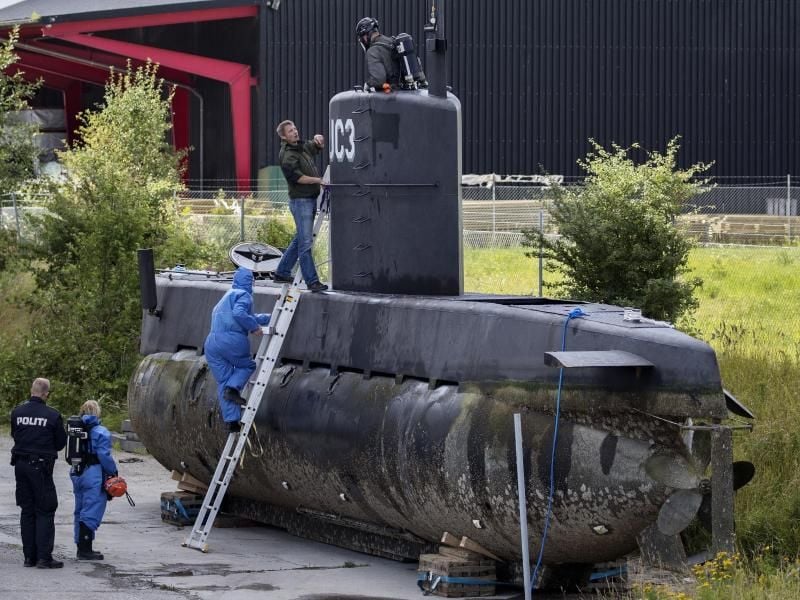 Dänischer Erfinder Madsen zu lebenslanger Haft verurteilt