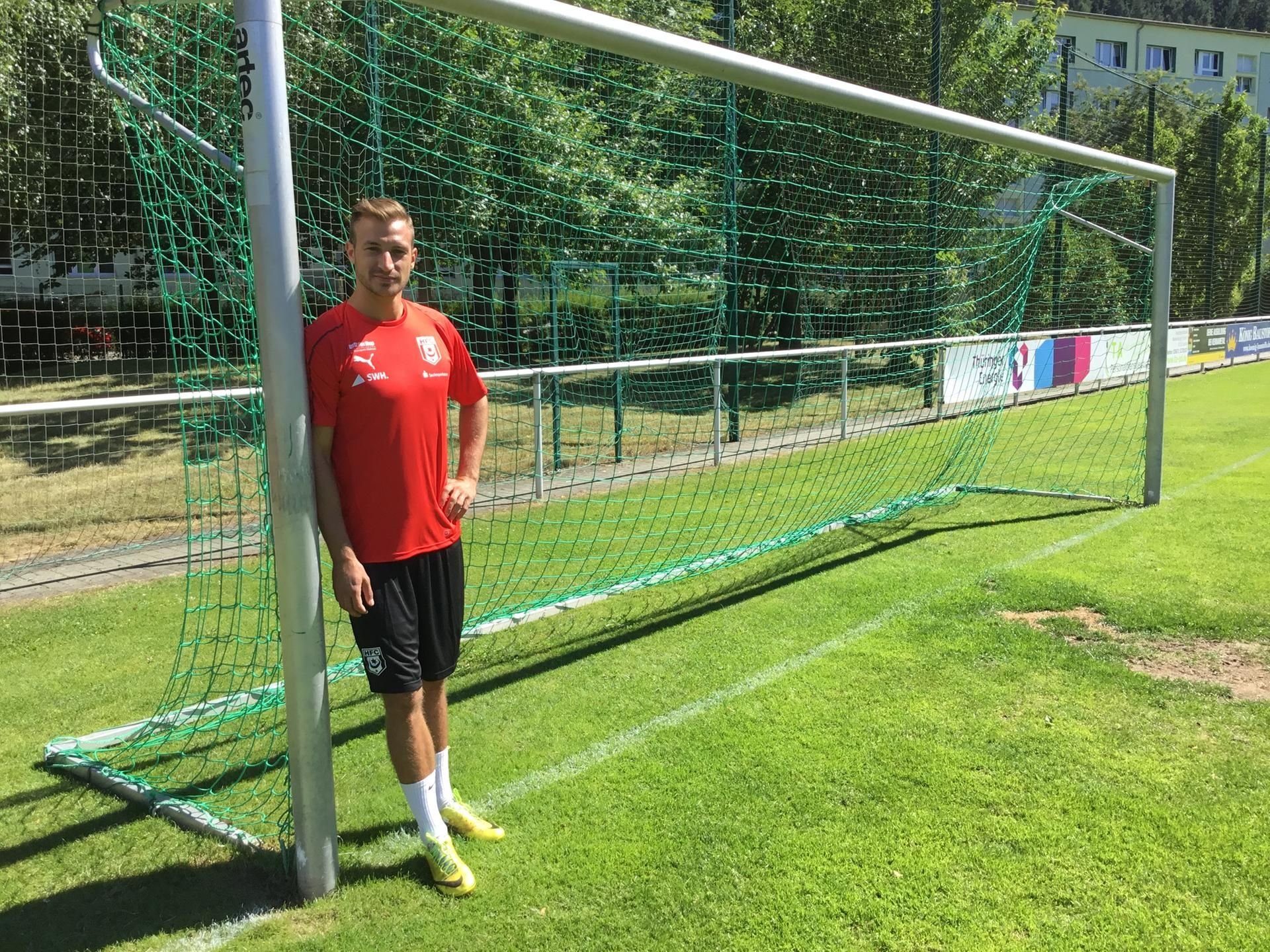 Pascal Sohm wird beim HFC die Nummer Neun tragen.