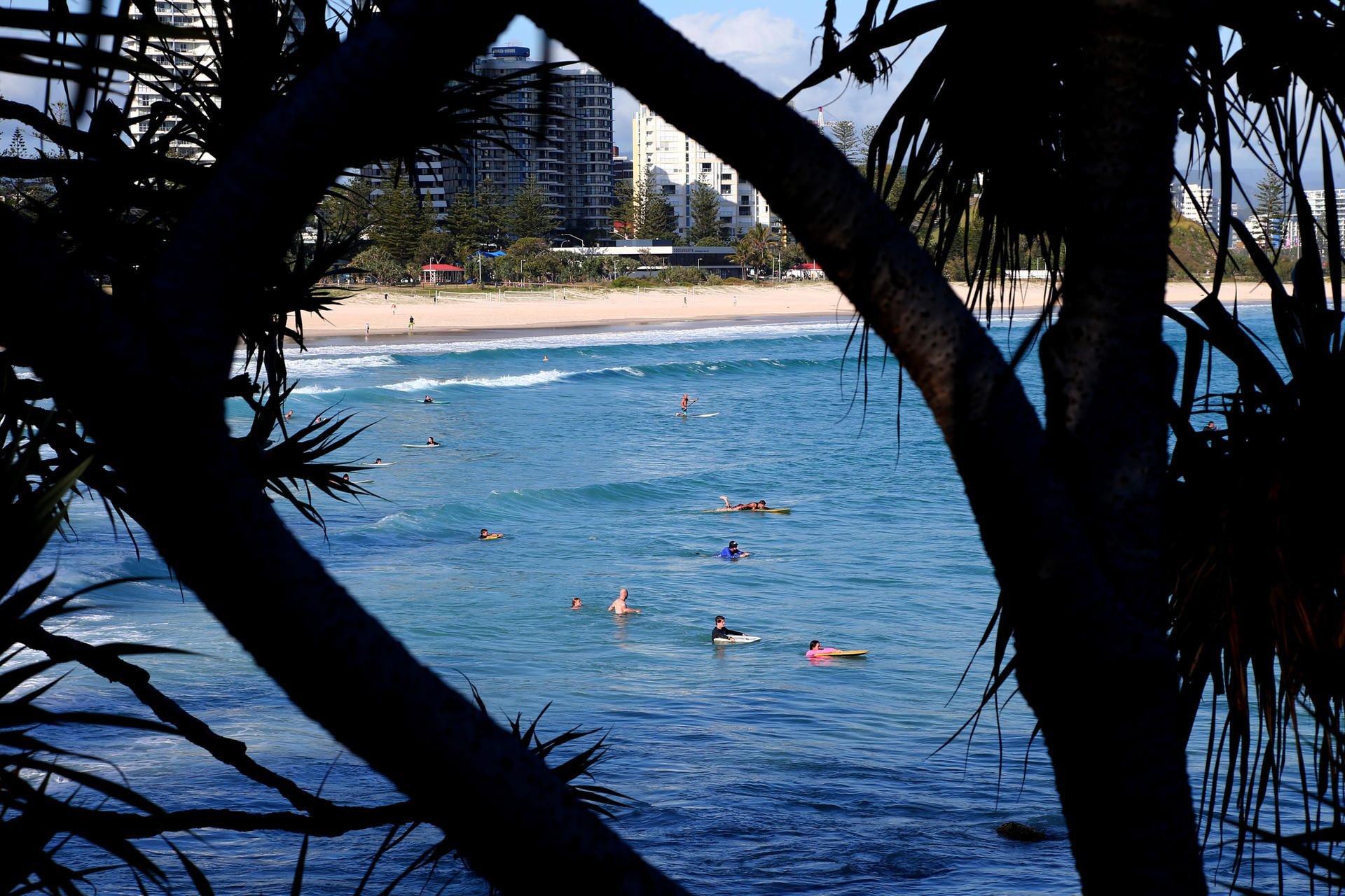 Greenmount Beach and der australischen Gold Coast