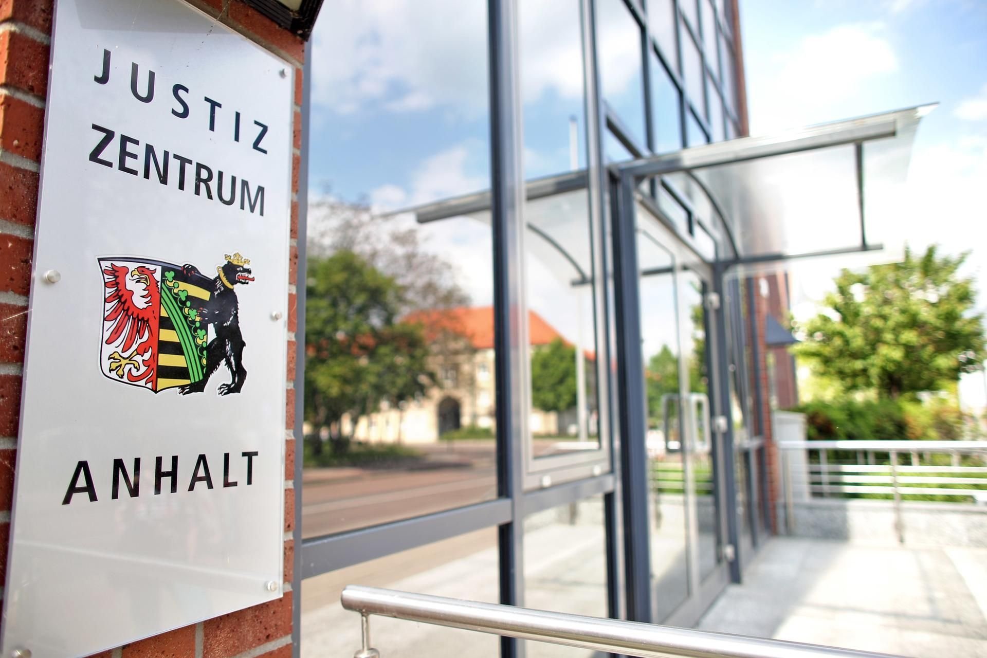 Das Justizzentrum in Dessau