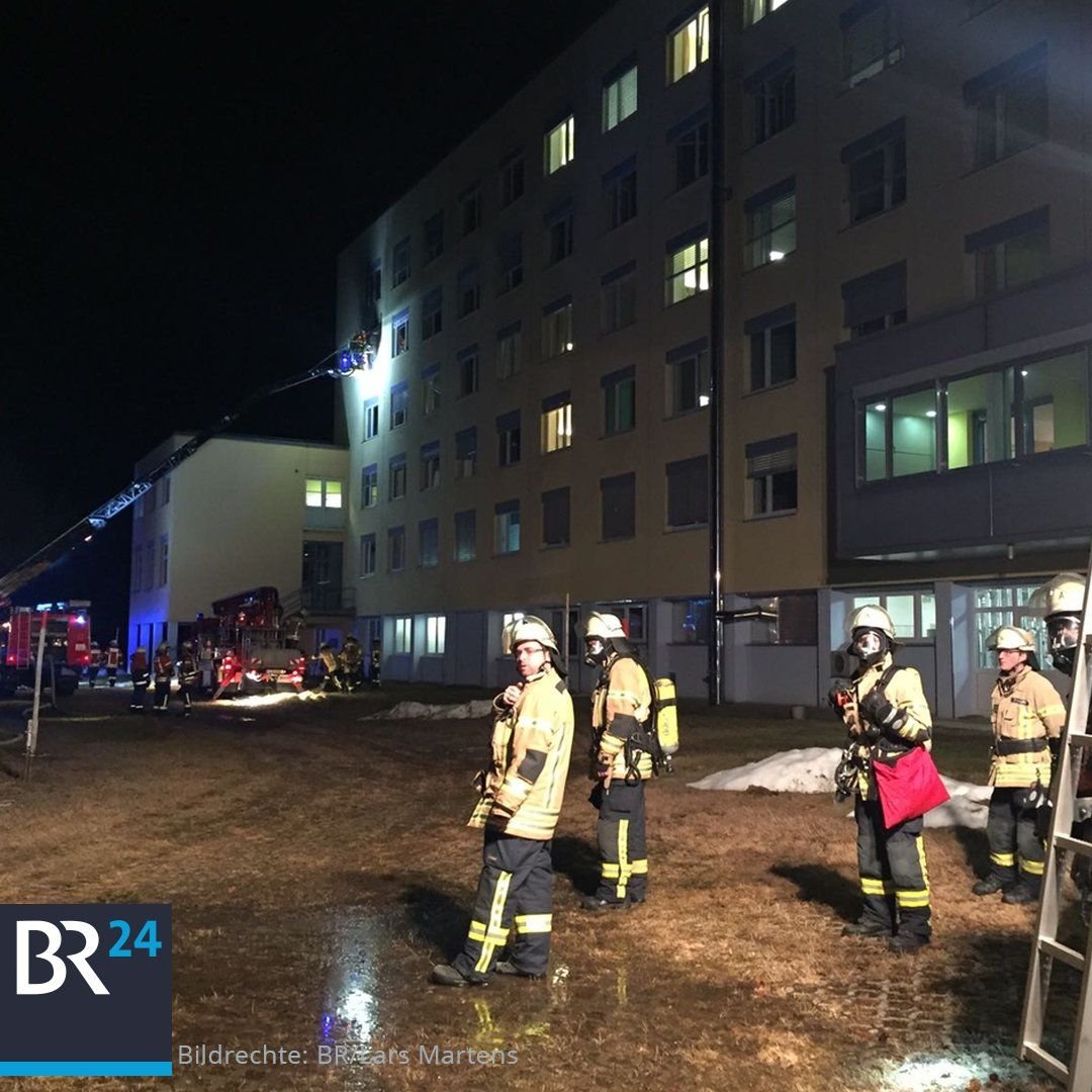 Brand im bayerischen Lindenberg