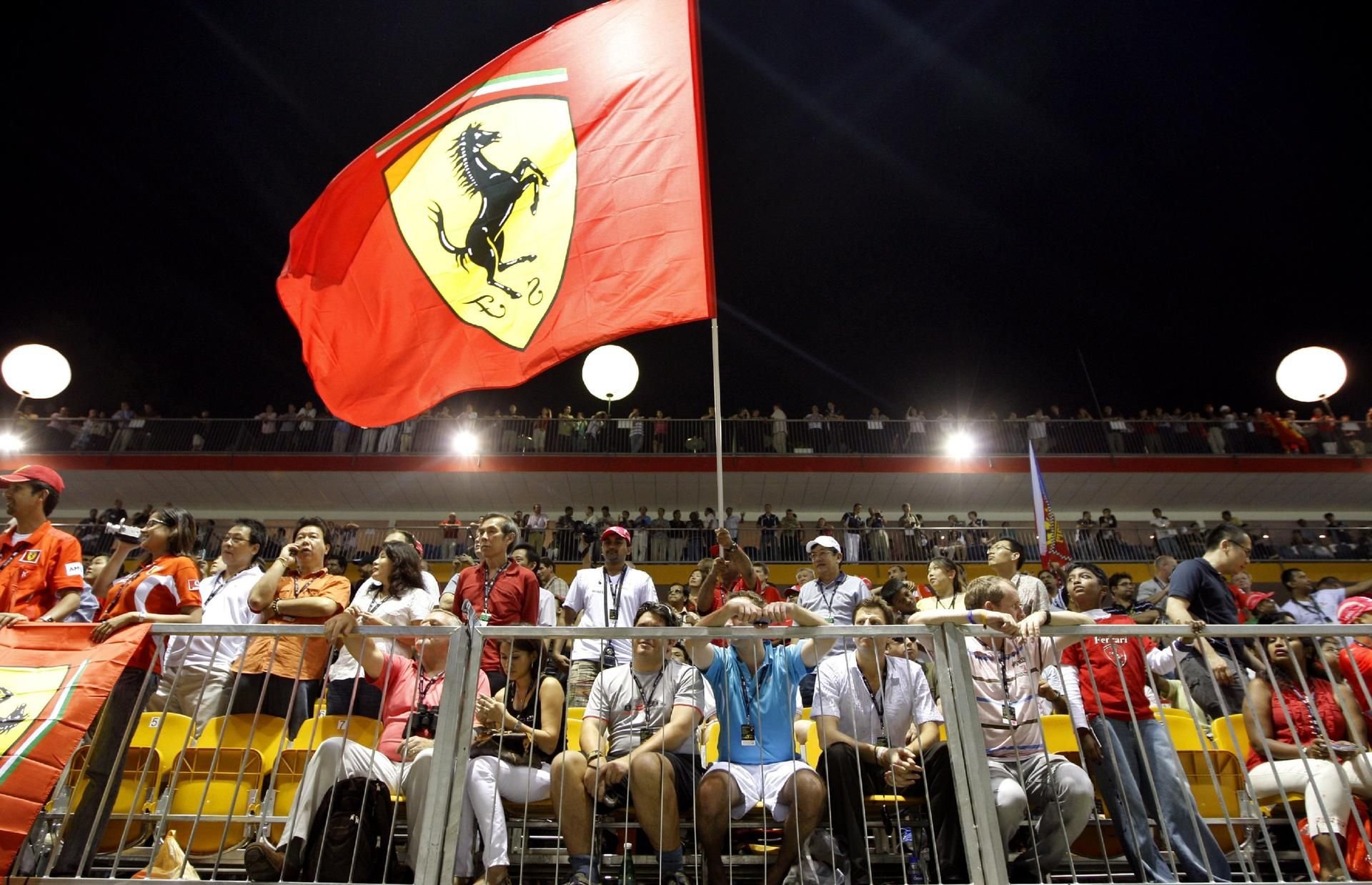 Ferrari-Flagge (Symbolbild)