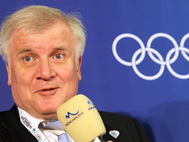Für Bundesinnenminister Horst Seehofer ist ein Olympia-Bewerbung für die Spiele 2036 undenkbar. Foto: Stephan Jansen