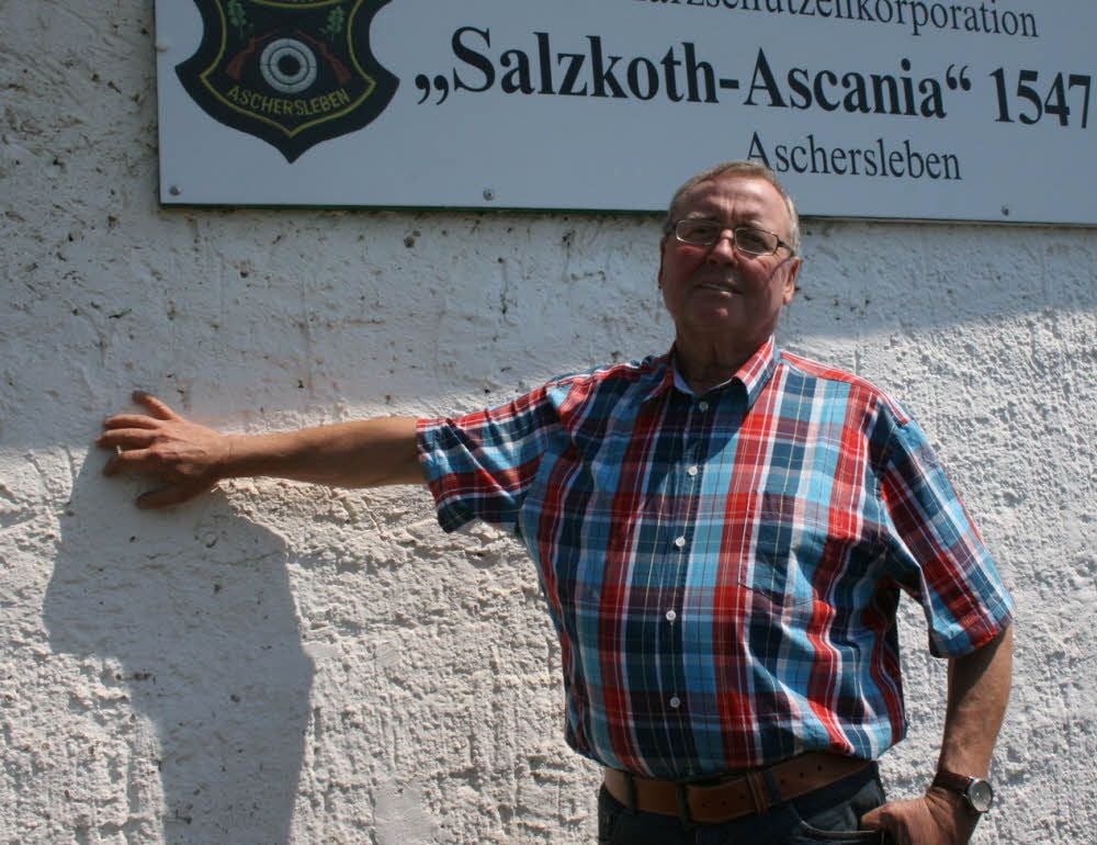 Peter Flesch kümmert sich als Vorsitzender um die Vereinsarbeit bei den Harzschützen.