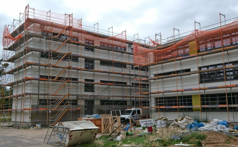 Die Kastanienalleeschule wird derzeit komplett saniert und umgebaut.