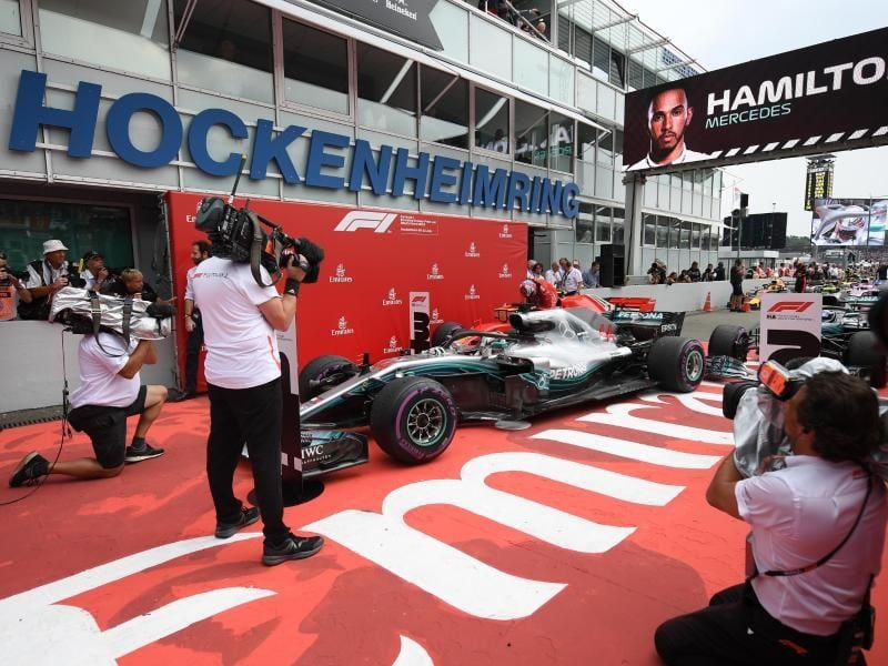 Die Formel 1 war im Juli zu Gast auf dem Hockenheimring. Foto: Sebastian Gollnow