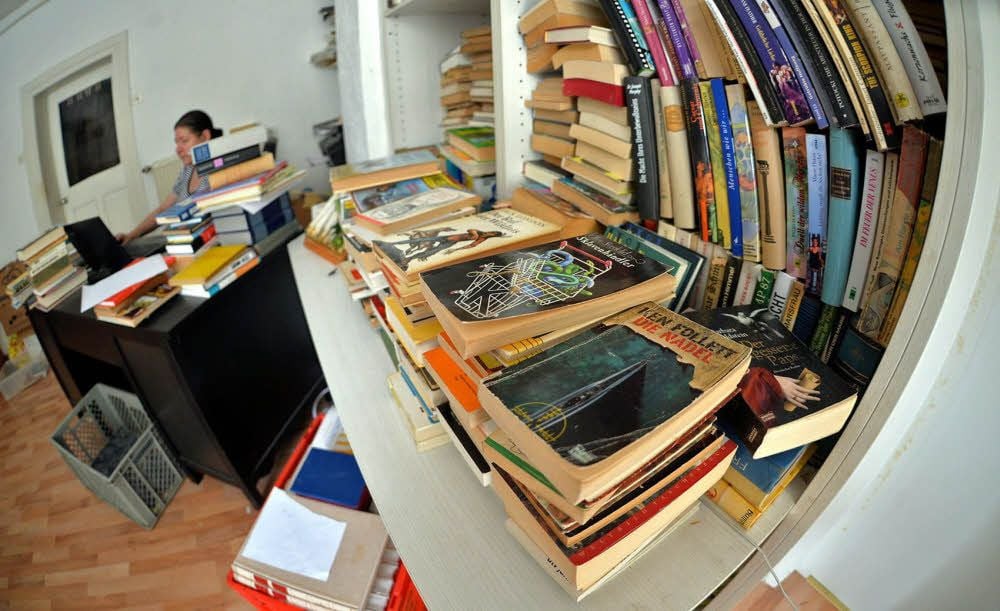 Leichte Unterhaltungsliteratur findet sich im Sortiment von Buchhändlerin Heidrun Hedrich ebenso wie seltene Werke.