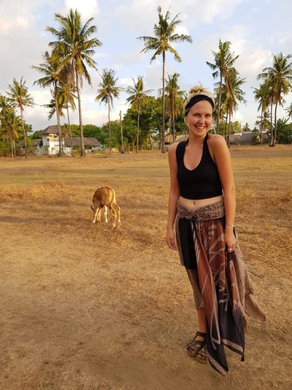 Bhavana Stojanovic war unter anderem auf Gili Air in Bali.
