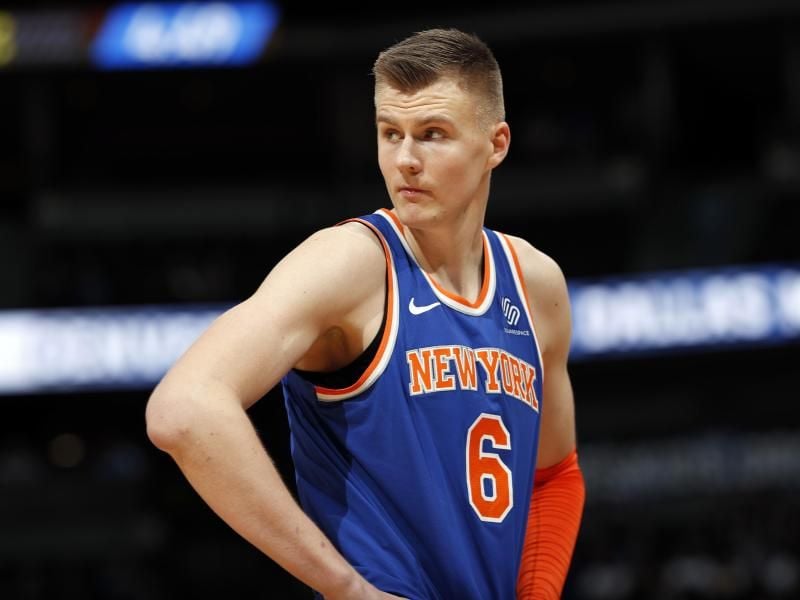 Hat Ärger an der Backe: Mavericks-Profi Kristaps Porzingis. Foto: David Zalubowski/AP