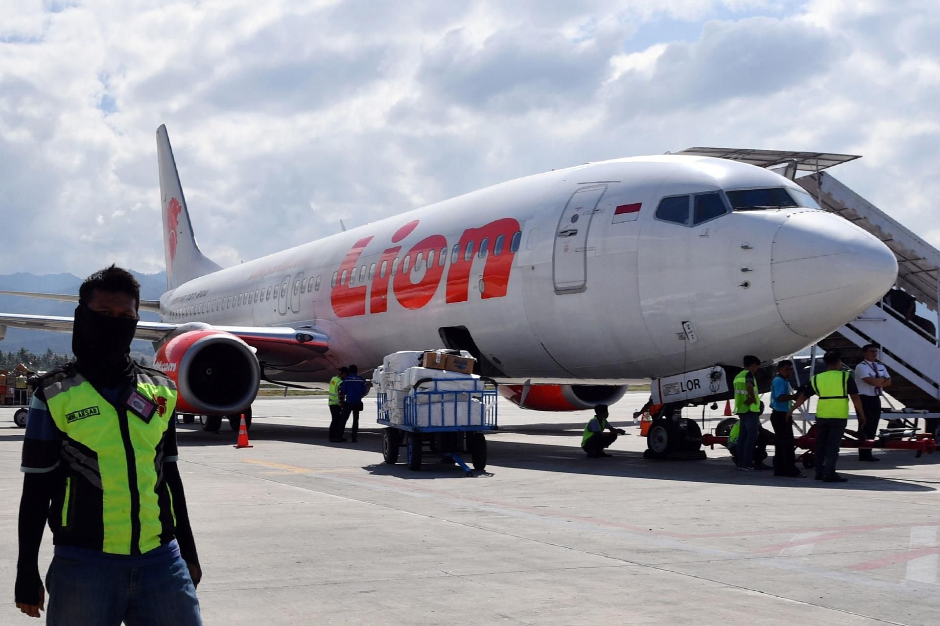 Boeing 737 Max 8 der Fluggesellschaft Lion Air