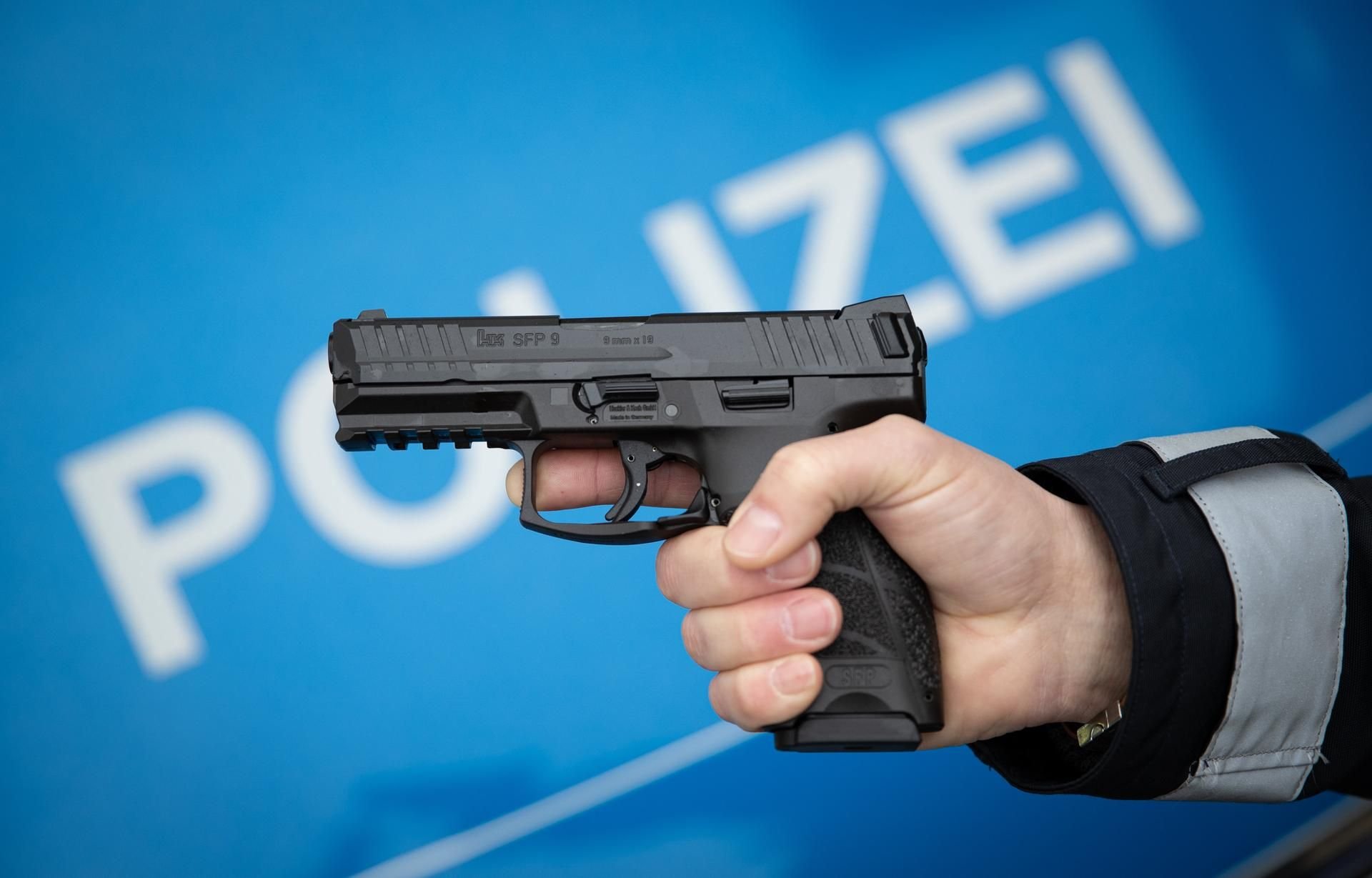 In Hessen haben Beamte einen Mann erschossen (Symbolbild).