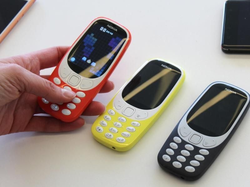 Überzeugt mit einer Batterie-Laufzeit von 22 Stunden: Das Remake des Nokia 3310. Foto: Martin Landi