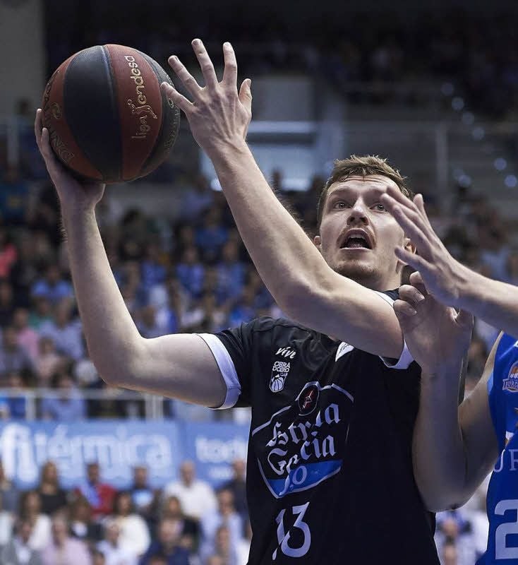 Andreas Obst bei einem Spiel seines spanischen Vereins Obradoiro