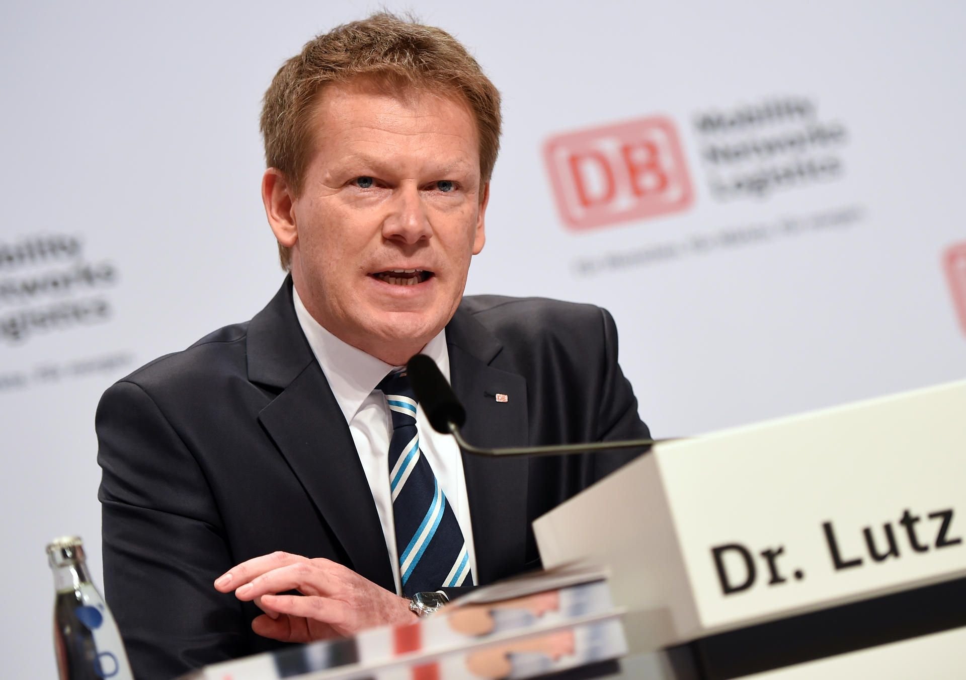 „Bahnchef ist kein Job wie jeder andere. Ich werde den Job zu 150 Prozent machen.“- Richard Lutz.