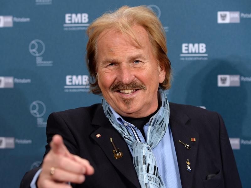 Entertainer Frank Zander wird 75 Jahre alt. Foto: Ralf Hirschberger