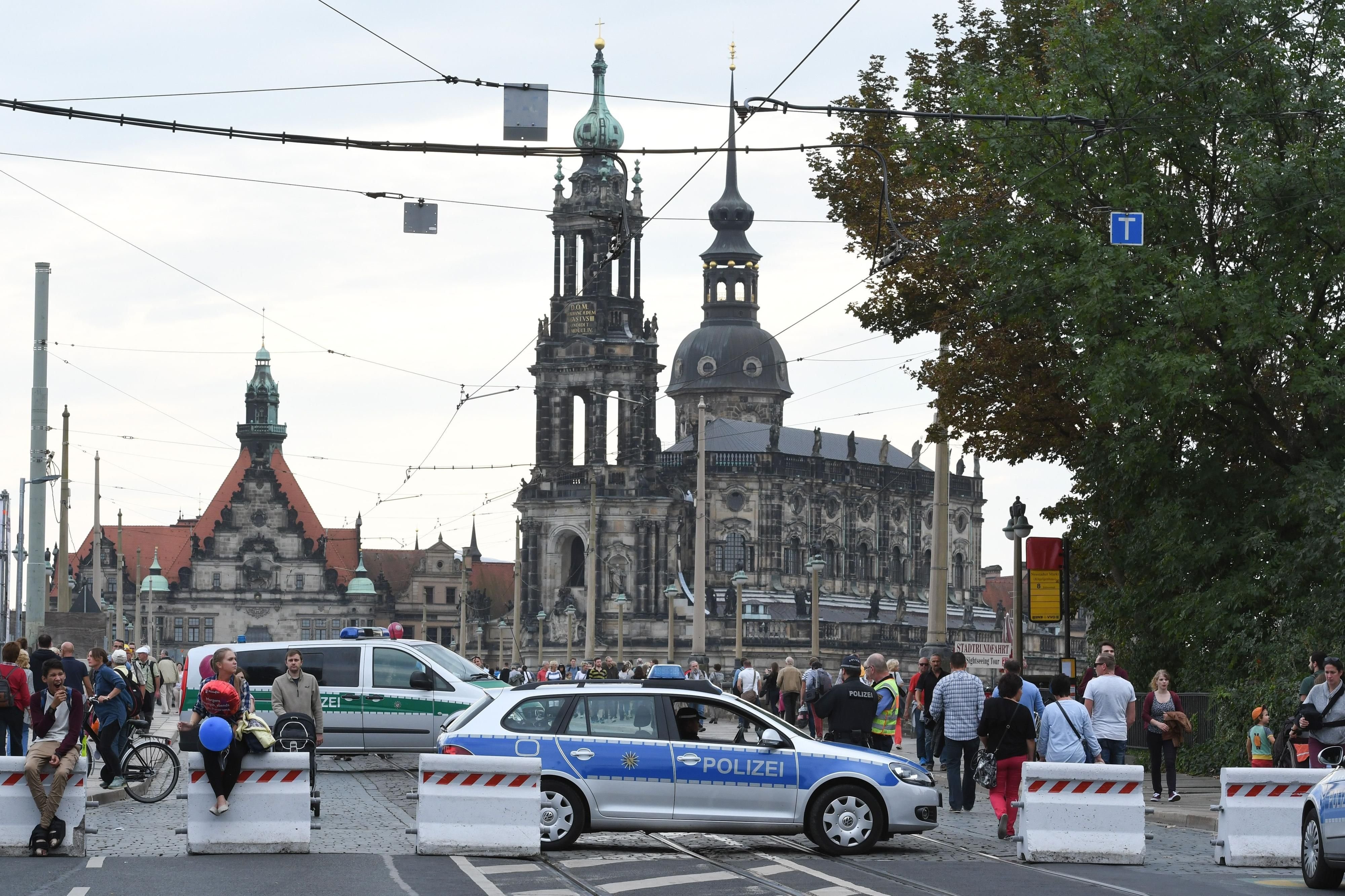 Anlässlich der Feierlichkeiten zum Tag der Deutschen Einheit findet in Dresden ein Bürgerfest statt.