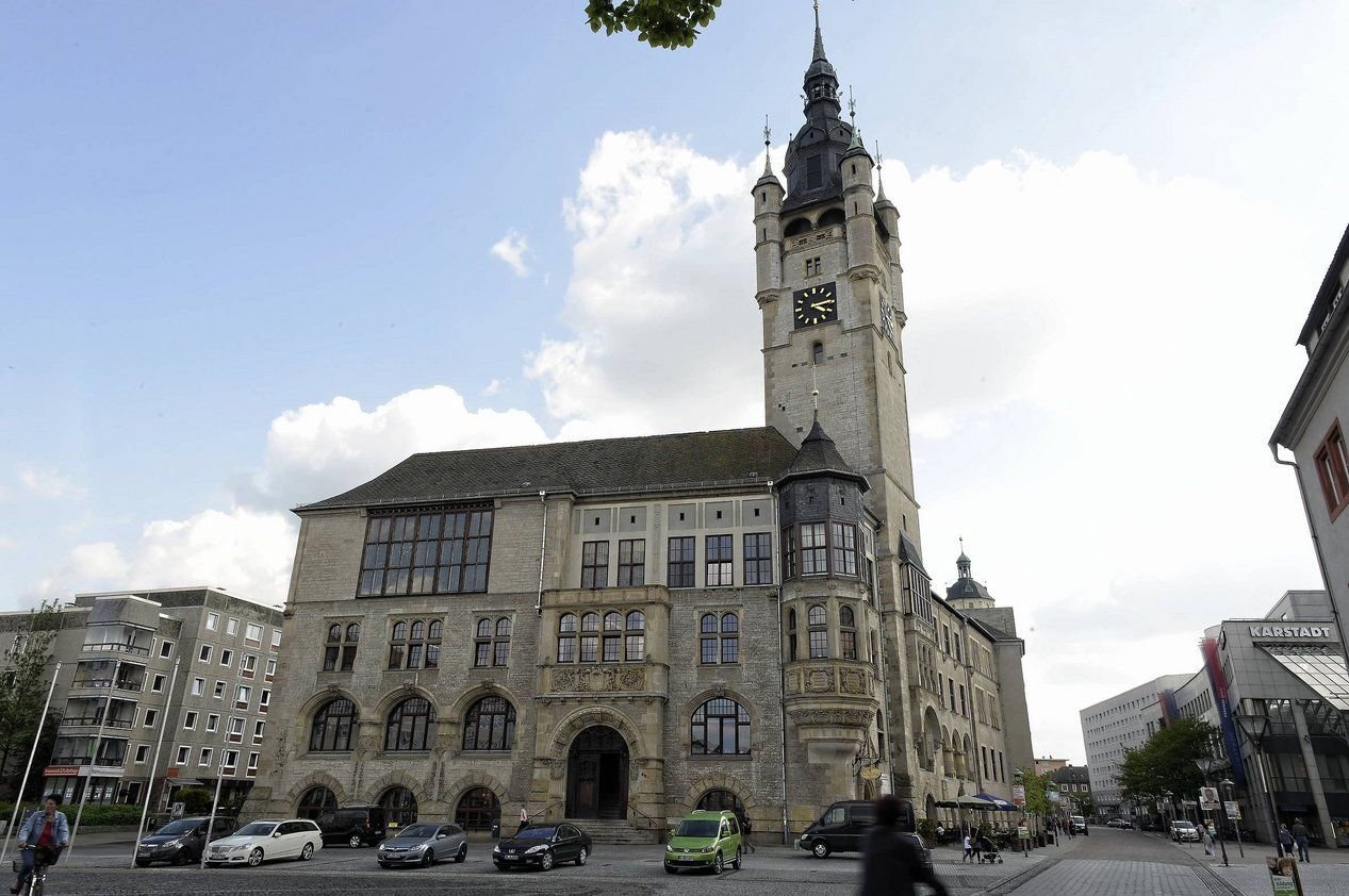 Das Dessau-Roßlauer Rathaus.