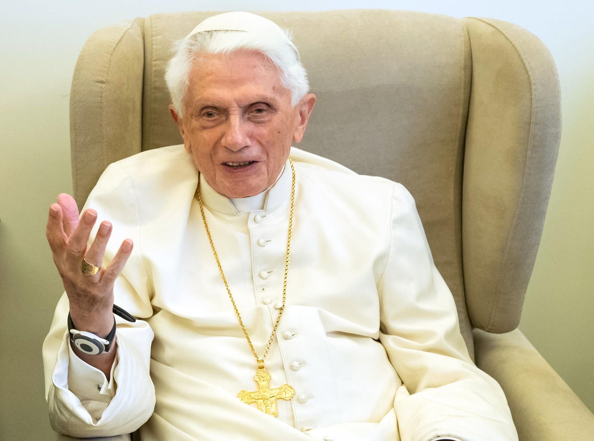 Der emeritierte Papst Benedikt XVI.