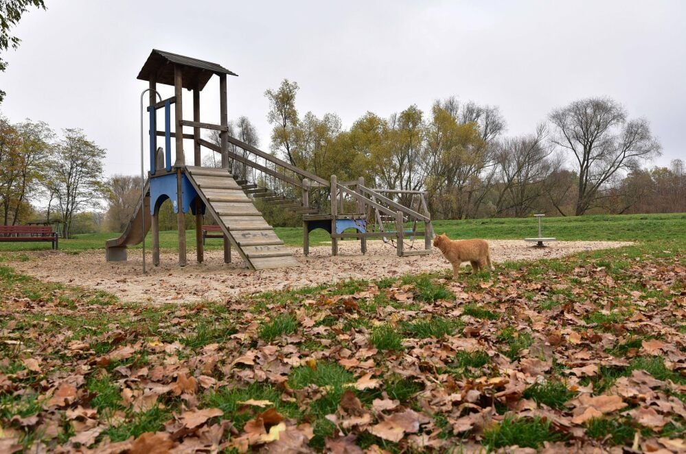 Die Spielplätze Am Hang (im Foto) sowie im Eichenweg sollen mit Hilfe des Budgets des Stadtbezirksbeirates aufgepeppt werden.