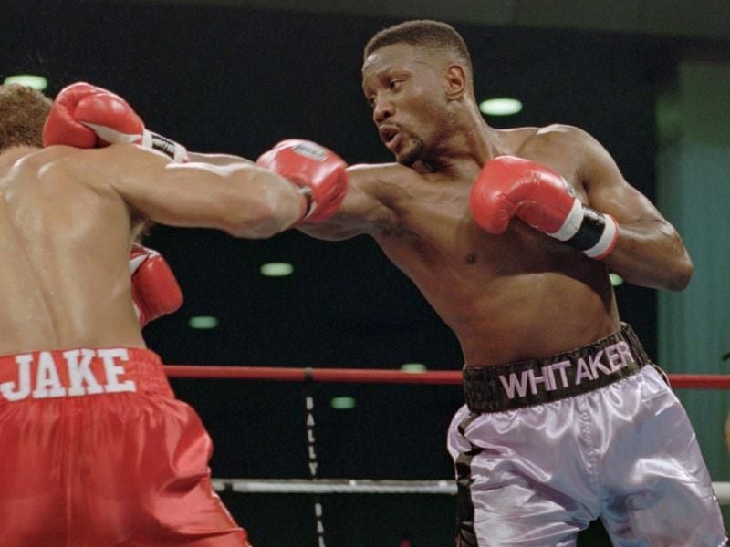 Tödlich verunglückt: Pernell „Sweet Pea” Whitaker (r). Foto: Donna Connor/AP