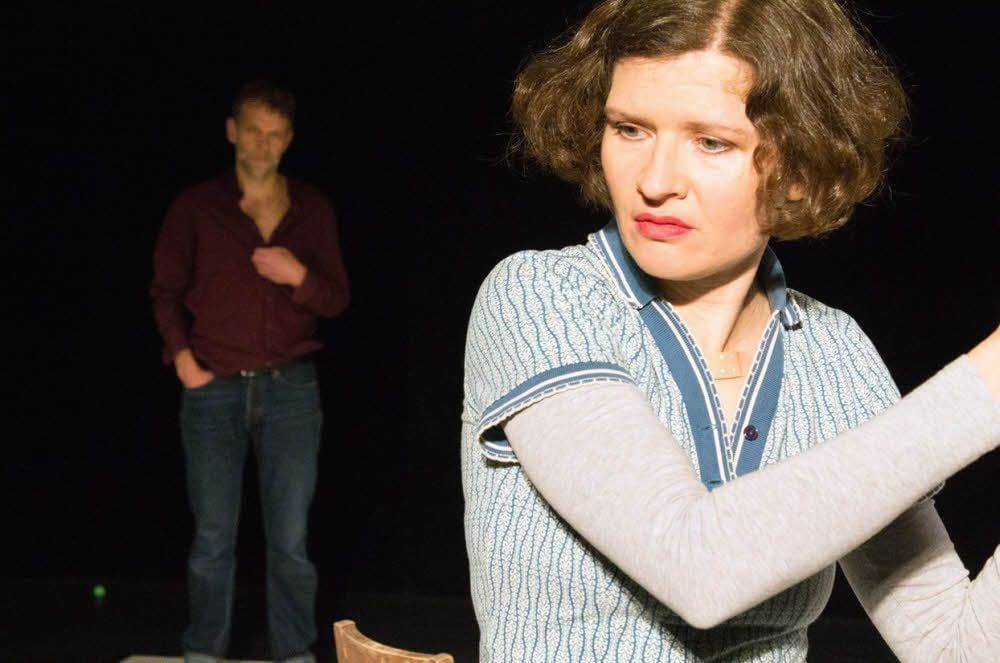 Astrid Kohlhoff und Stefan Ebeling spielen das Paar, das keines mehr ist.