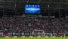 Zweites Heimspiel - zum zweiten Mal ausverkauftes Haus in der Red Bull Arena Leipzig.
