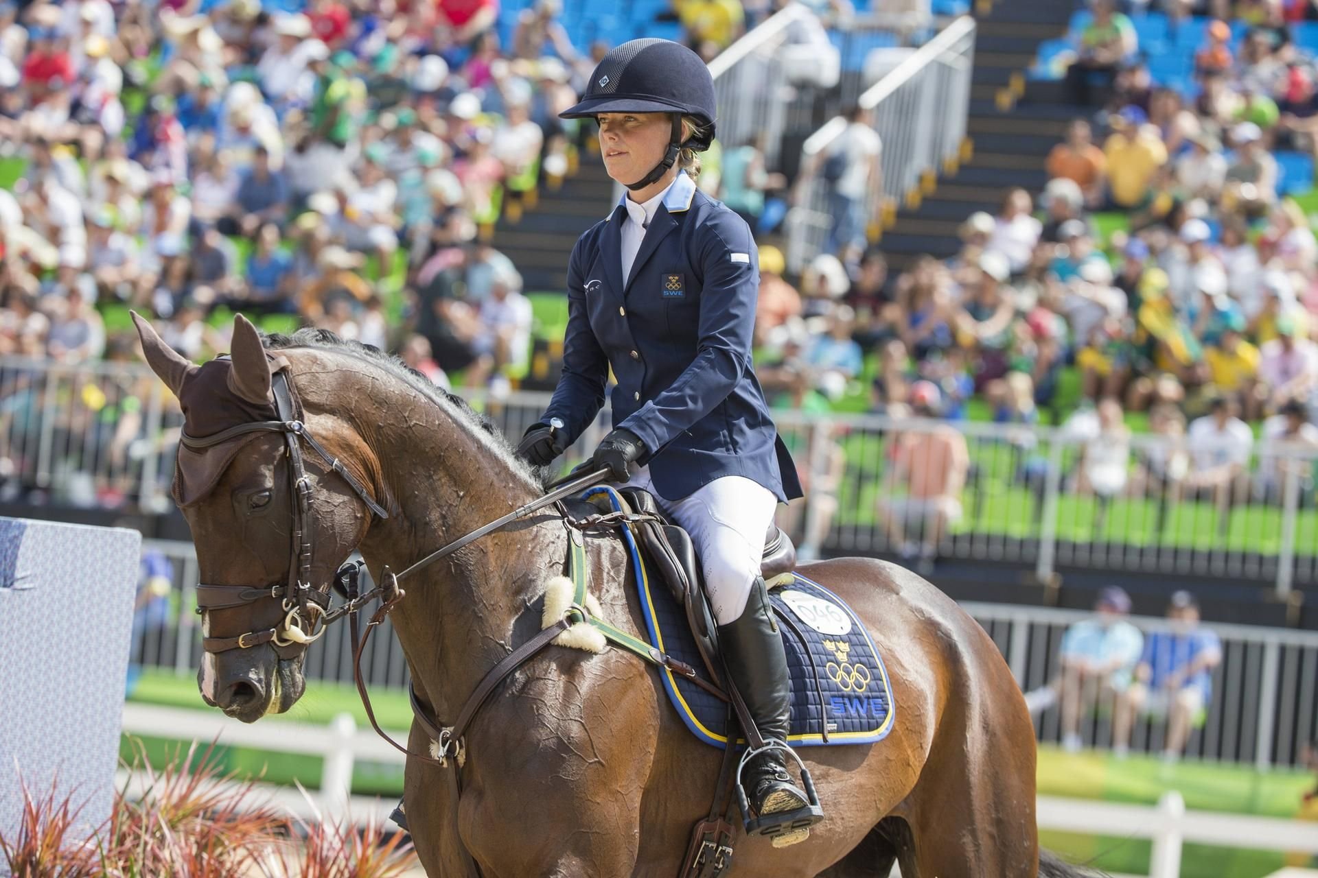 Sara Algotsson-Ostholt, hier bei einem Turnier 2016 in Brasilien.