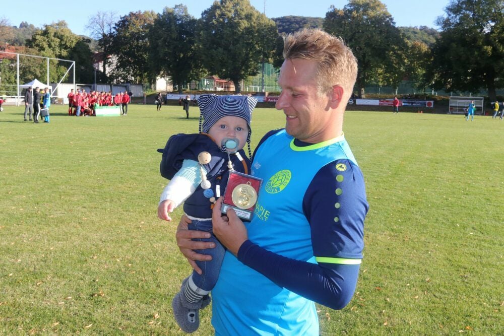 Tobias Weißenborn und Söhnchen Fiete