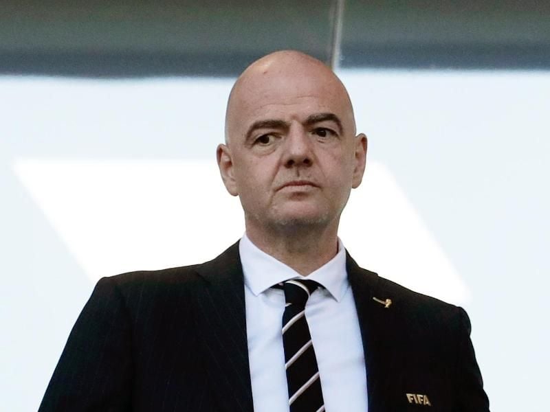 FIFA-Präsident Gianni Infantino ist ein Befürworter eines größeren WM-Turniers. Foto: Petr David Josek/AP