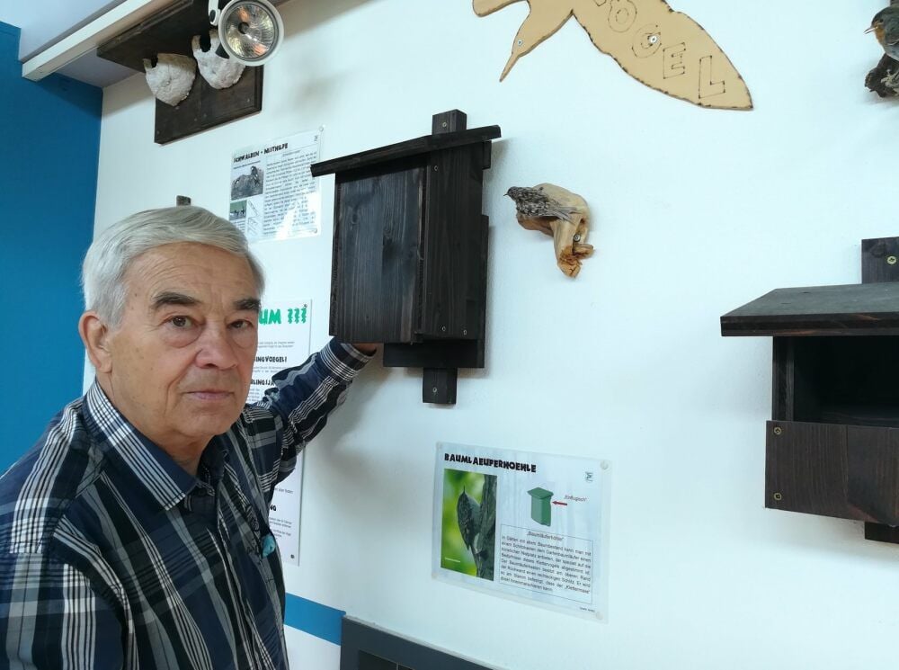 Rainer Gebauer ist zeit seines Lebens ein passionierter Ornithologe.