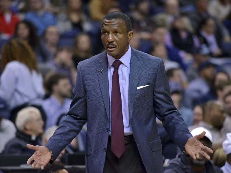Dwane Casey ist wohl nicht mehr Trainer der Toronto Raptors. Foto: Brandon Dill/FR171250 AP