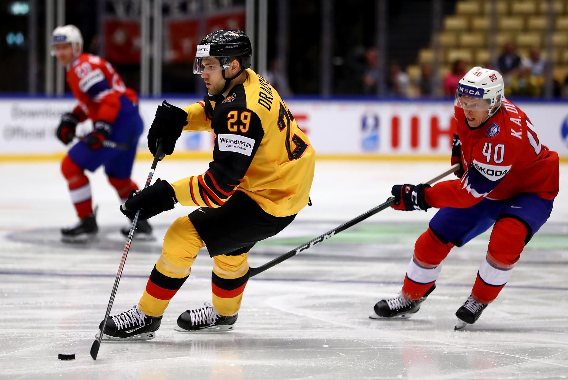 Leon Draisaitl zeigte seine Stärken, doch für einen Sieg gegen Norwegen reichte es nicht.
