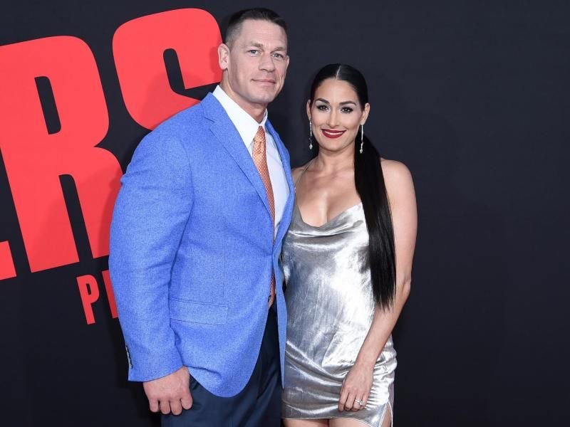Die Wrestling-Stars John Cena und Nikki Bella gehen gerennte Wege. Foto: Richard Shotwell