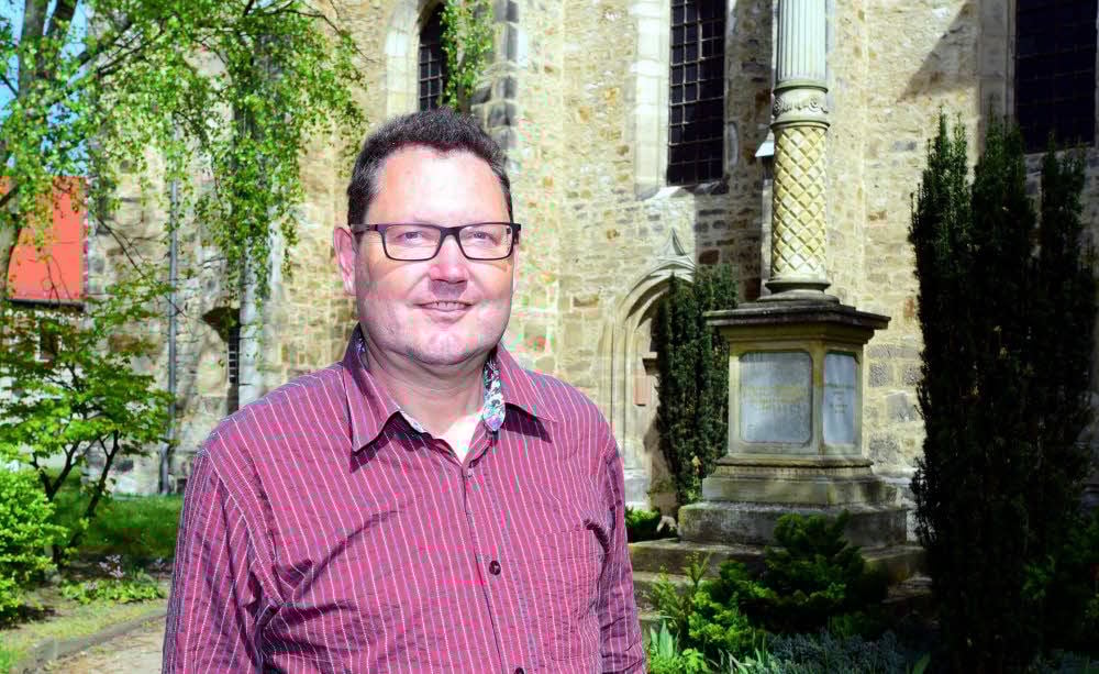 Der neue Präsident des Weißenfelser Lions-Club, Armin Pra, ist seit vier Jahren Pastor der Lützener Stadtkirche Stankt Viti.