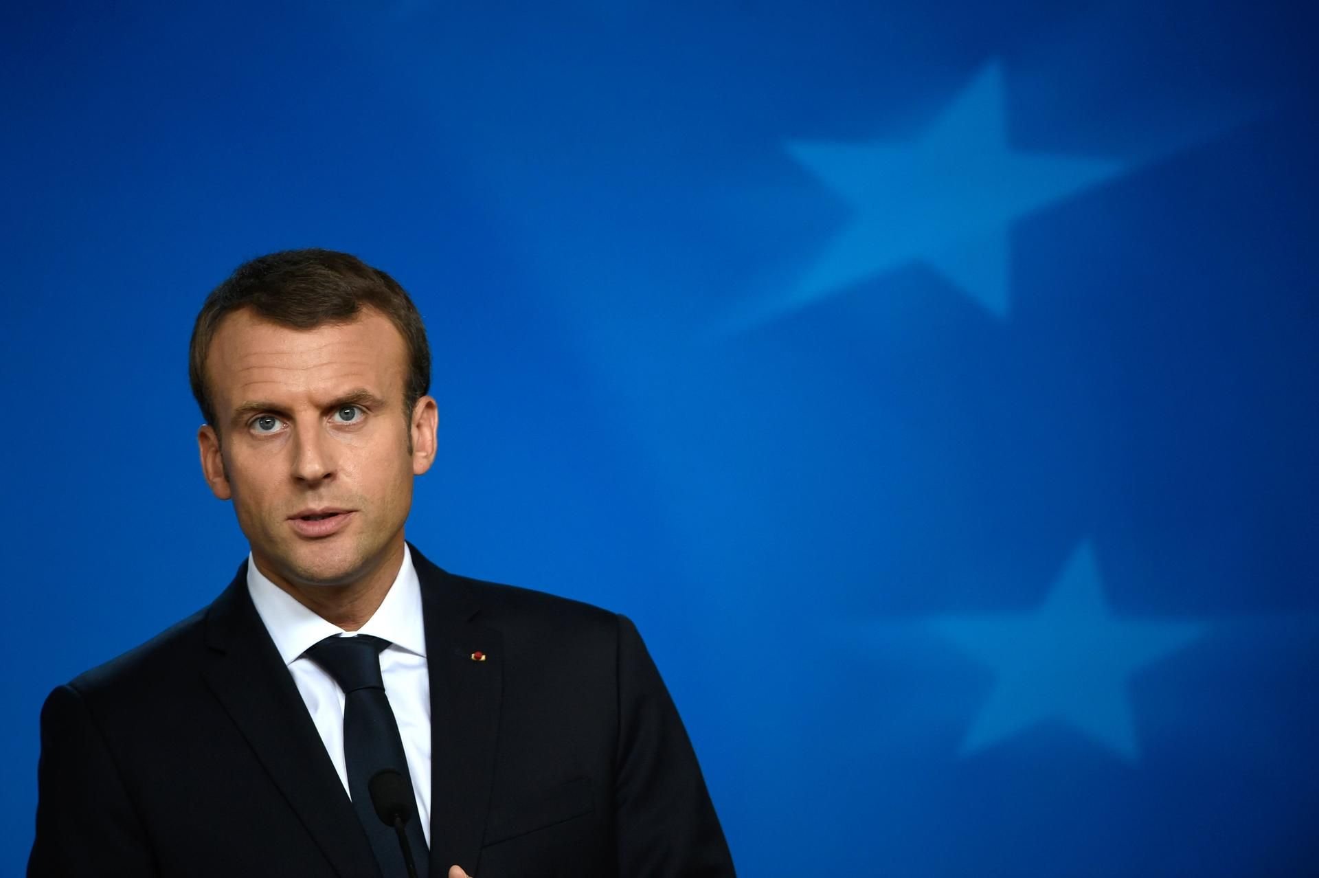 Der französische Staatspräsident Emmanuel Macron