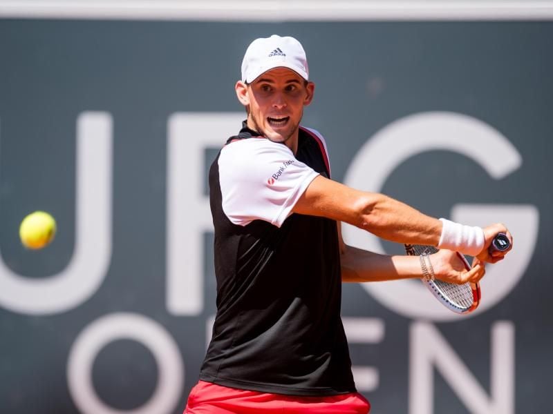Dominic Thiem ist überraschend im Viertelfinale ausgeschieden. Foto: Daniel Bockwoldt