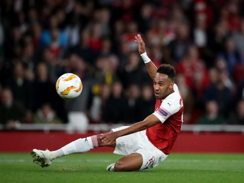 Zwei Tore steuerte Pierre-Emerick Aubameyang zum 4:2-Sieg des FC Arsenal bei. Foto: Nick Potts/PA Wire