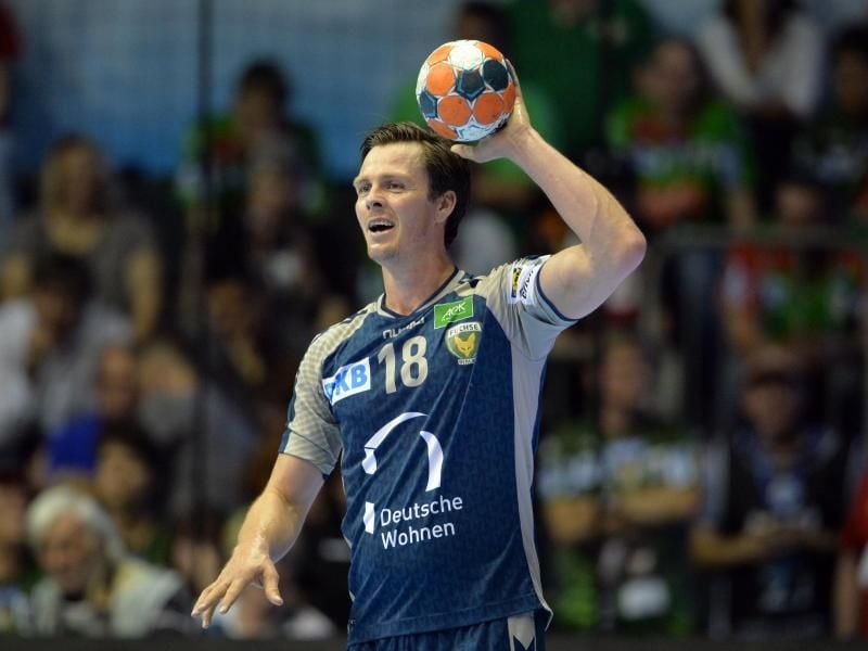 Kritisiert die hohe Belastung für die Handball-Profis: Der Berliner Hans Lindberg. Foto: Jan Kuppert